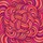 Flowing Wavy Stripes Interlocking Curvilinear Forms - Psychedelic Outdoor Travel Gift Spare Tire Cover - 6