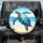 Stained Glass Sea Turtle Tropical Hibiscus Ocean Beach - Tropical Decor Gift Spare Tire Cover - 1
