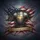 Torn American Flag Knight Armor 'One Nation Under God' - USA 250th Anniversary Independence Day Spare Tire Cover - 6
