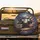 Torn American Flag Knight Armor 'One Nation Under God' - USA 250th Anniversary Independence Day Spare Tire Cover - 2