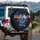 Christian Cross American Flags 1776-2026 - USA 250th Anniversary for Patriotic Americans Spare Tire Cover - 3