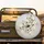 Translucent Wing Butterflies Beige Gold Floral Blossoms Muted Grey Nature Lover Gift Spare Tire Cover - 2