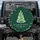 First Christmas Married Watercolor Tree Snowflakes - Newlywed Christmas Celebration 2025 Custom Name and Year Spare Tire Cover - 1