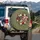 USA Flag 250 Years Freedom Rose Floral - Independence Day Gift for Veterans Spare Tire Cover - 3