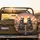 Driving Skeletons Desert Highway Sunset - Adventure Road Trip Vehicle Decor Spare Tire Cover - 2