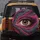 Lush Eyelash Fuchsia Magenta Hazel Eye Gold Agate Geode - Luxury Vehicle Accent Spare Tire Cover - 5