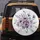 Lush Purple Watercolor Flowers Botanical Tapestry - Home Decor Gift Spare Tire Cover - 5