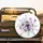 Lush Purple Watercolor Flowers Botanical Tapestry - Home Decor Gift Spare Tire Cover - 2
