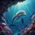 Majestic Bottlenose Dolphin Coral Reef Deep Blue Ocean - Ocean Lover Gift Spare Tire Cover - 6