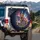 German Shepherd American Flag USA 250th Anniversary - Independence Day Gift for Veterans Spare Tire Cover - 3