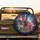German Shepherd American Flag USA 250th Anniversary - Independence Day Gift for Veterans Spare Tire Cover - 2