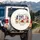 USA Stars Stripes Flowers - 250th Anniversary 1776-2026 Faith Freedom Spare Tire Cover - 3