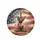 Rustic Cross American Flag Military Boots Poppies 250th Anniversary Patriotic Remembrance for Veterans Spare Tire Cover - 4