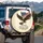 Bald Eagle American Flag Holy Bible - USA 250th Anniversary Independence Day Gift for Veterans Spare Tire Cover - 3