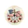 Rustic Wooden Cross American Flag One Nation Under God - Patriotic Display Gift for Proud Americans Spare Tire Cover - 4