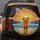 Golden Retriever Beach Shoreline Waves Sunburst - Dog Lover Gift Spare Tire Cover - 5