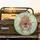 Anatomical Iridescent Crystalline Spine Pelvis Lush Botanical Flowers - Yoga Gift Spare Tire Cover - 2