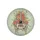 Anatomical Iridescent Crystalline Spine Pelvis Lush Botanical Flowers - Yoga Gift Spare Tire Cover - 4