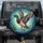 Stained Glass Mallard Duck in Flight - Wildlife Lover Gift Spare Tire Cover - 1