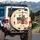 Bald Eagle Statue of Liberty American Flag United States 250th Anniversary Spare Tire Cover - 3