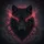 Black Wolf Piercing Gaze Red Eyes Swirling Mist Energy Plumes - Outdoor Adventure Gift Spare Tire Cover - 6