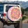Floral Organic Polka Dot Stripe Boho Lifestyle Gift Spare Tire Cover - 3