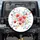 Lush Red Orange Pomegranates Teal Flowers Vines Yellow Berries - Botanical Lover Gift Spare Tire Cover - 1