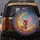 Red-Haired Stained Glass Fairy Crescent Moon - Celestial Car Accessory Gift Spare Tire Cover - 5