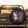 Butterfly Gold Wing Amethyst Lavender Black Botanical Silhouettes Home Decor Gift Spare Tire Cover - 2