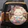 Blissful Fluffy Cream Cat Hugging Yarn Ball - Cozy Craft Room Decor Gift for Crafters Spare Tire Cover - 5