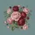 Deep Crimson Pink English Rose Blooms Botanical Garden - Vintage Floral Decor Gift Spare Tire Cover - 6