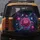 Pink Peony Blue Butterfly Cosmic Stars - Home Decor Gift Spare Tire Cover - 5