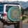 Mandala Floral Foliage Botanical Geometric Tile Medallion - Boho Vehicle Decor Gift Spare Tire Cover - 3