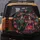 Calavera Sugar Skull Couple Floral Dia de los Muertos Gift for Folk Art Lovers Spare Tire Cover - 5