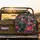 Calavera Sugar Skull Couple Floral Dia de los Muertos Gift for Folk Art Lovers Spare Tire Cover - 2