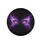 Luminous Feline Reptilian Purple Eyes - Mysterious Gaze Travel Essentials Spare Tire Cover - 4