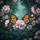 Monarch Butterflies Cherry Blossoms Garden Botanical - Butterfly Lover Gift Spare Tire Cover - 6