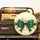 Ribbon Bow Golden Knot Polka Dot Festive - Seasonal Celebration Gift Spare Tire Cover - 2