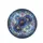 Indigo Blue Translucent Flowers Gold Butterfly Luxury Lifestyle Home Decor Gift Spare Tire Cover - 4