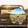 Vast Wildflower Field Densely Packed Blooms Green Trees Blue Sky Clouds - Nature Lover Gift Spare Tire Cover - 2
