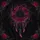 Gothic Dreamcatcher Magenta Roses Feathers - Dark Fantasy Lover Gift Spare Tire Cover - 6