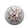 Blush Pink Rose Flowers Ethereal Grey Tendrils - Elegant Decor Gift Spare Tire Cover - 4