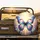 Iridescent Stained Glass Butterfly Geometric Prismatic - Butterfly Lover Gift Spare Tire Cover - 2