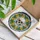 Tiffany Stained Glass Human Skull Yellow Flowers Clear Blue White Mosaic - Home Decor Gift Stained Glass Suncatcher - 3