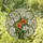 Floral Mosaic Orange White Lily Bouquet - Home Decor Gift Stained Glass Suncatcher - 1