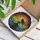 Ethereal Elf Woman Dark Hair Gnarled Roots Rainbow Stained Glass - Fantasy Home Decor Gift Stained Glass Suncatcher - 3