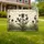 Thistle Flower Bumblebee Stained Glass - Garden Decor Nature Lover Gift Yard Sign - 1