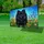 Black Pomeranian Stained Glass Wildflowers - Home Decor Gift for Dog Lovers Yard Sign - 4
