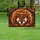 Wooden Pumpkin Library Ghosts Reading Books & Sunflowers - Autumn Halloween Home Decor Yard Sign - 5