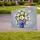 Magnolia Monogram S Blue White Vase Floral Blooms - Home Decor Gift Yard Sign - 3